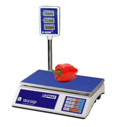 Весы торговые МИДЛ МТ 15 МГЖА (2/5, 340х230) Базар2 (У)