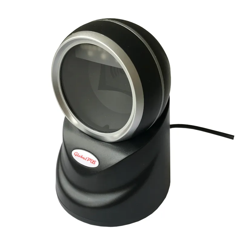 Сканер штрих-кода GlobalPOS GP-9800ST, стационарный 2D, USB, черный