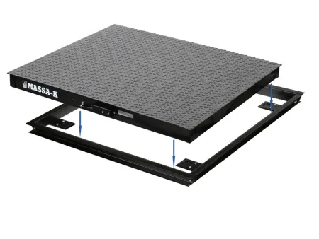 весы платформенные масса-к 4d-pmf-15/12-1000-rp врезные с печатью этикетки