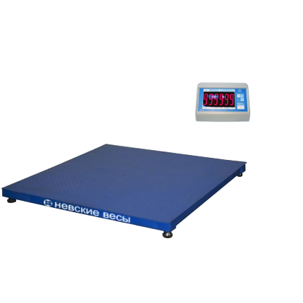 Весы платформенные ВСП4-2000.2 А9 (1250 х 1000) с АКБ