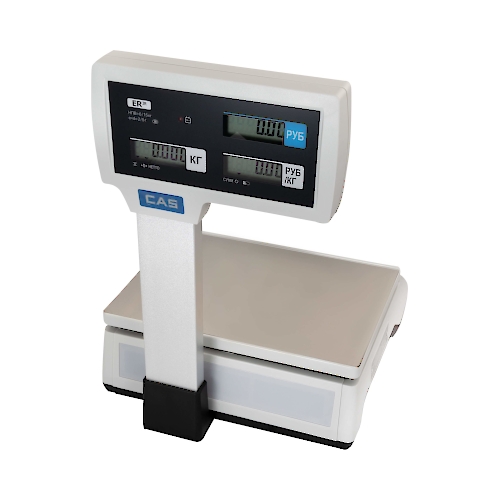 весы торговые cas er jr-15cbu