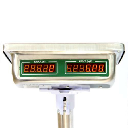 весы товарные мидл мп 150 мда ф-3 (20/50,400х500 нерж) красная армия