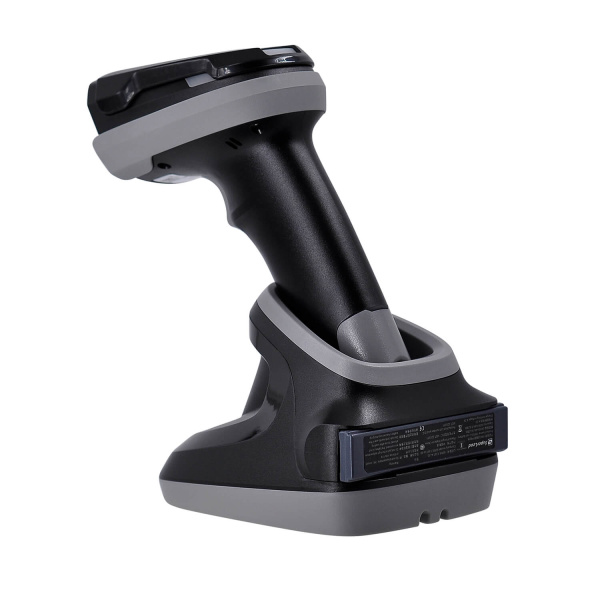 беспроводной сканер штрих-кода mertech cl-2410 ble dongle p2d usb black + зарядно-коммуникационная подставка (cradle)