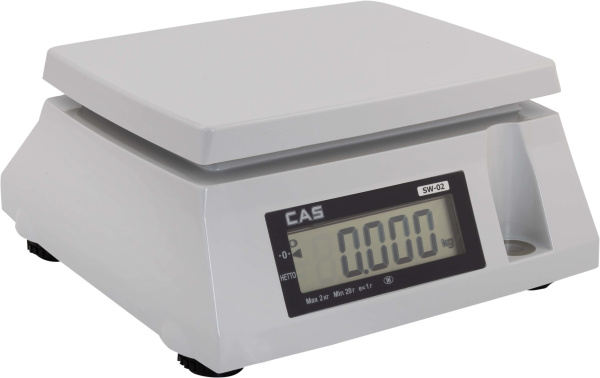 весы порционные cas sw-5 (dd) rs232