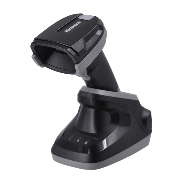 беспроводной сканер штрих-кода mertech cl-2410 ble dongle p2d usb black + зарядно-коммуникационная подставка (cradle)