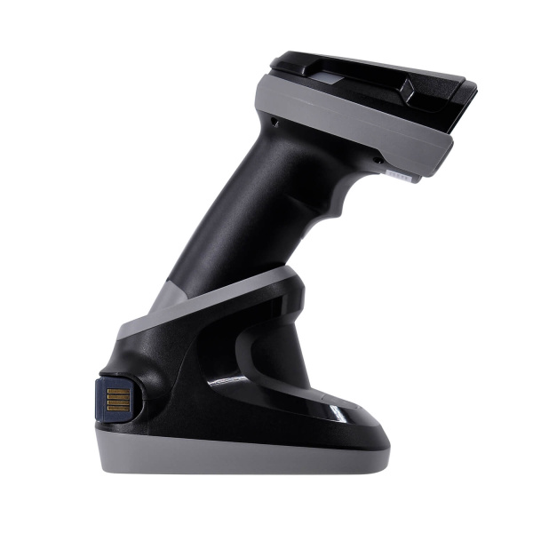 беспроводной сканер штрих-кода mertech cl-2410 ble dongle p2d usb black + зарядно-коммуникационная подставка (cradle)